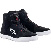 Alpinestars Chrome Schuhe Black Cool Gray Red Fluo