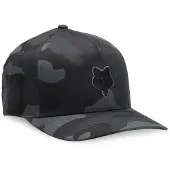 FOX - Fox Head Flexfit Hat - Cap Gr S/M grau/schwarz