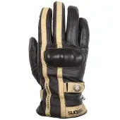 Helstons Burton Schwarz Beige Handschuhe Größe 12