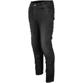 GMS Rattle Slim Schwarz Grau Motorrad Jeans Größe W36/L32
