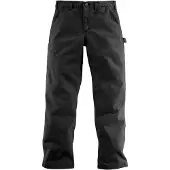 Carhartt Arbeitshose Washed Twill Dungaree Herren Black-W36/L32