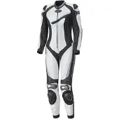 Held Ayana II Weiß Schwarz Damen 1-Teiler Motorrad Lederkombi Größe 80
