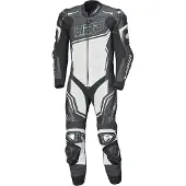 Held Slade II Schwarz Weiß 1-Teiler Motorrad Lederkombi Größe 28