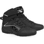 Ixon Killer WP Lady Schwarz Silber Motorrad Schuhe Größe 37