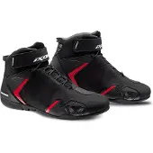 Ixon Gambler WP Schwarz Rot Motorrad Schuhe Größe 40