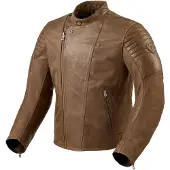 REV'IT! Revit Surgent Motorrad Lederjacke, braun, 48