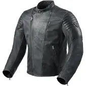 REV'IT! Revit Surgent Motorrad Lederjacke, schwarz, 50