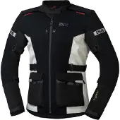 IXS IXSHorizon-GTXSchwarzWeißeTextilMotorradjacke Größe 5XL