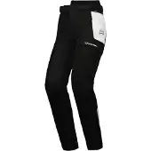 Ixon M-Njord PT Hellgrau Blau Neon Rot Motorrad Textilhose Größe L