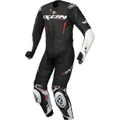 Ixon Vortex 3 Kid Schwarz Weiß Kinder 1-Teiler Motorrad Lederkombi Größe 10 YRS