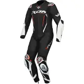 Ixon Vortex 3 Junior Schwarz Weiß Jugend 1-Teiler Motorrad Lederkombi Größe 14 YRS