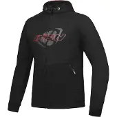 Ixon Touchdown Schwarz Rot Motorrad Textiljacke Größe XL