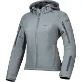Ixon Burning Lady Tactic Grün Motorrad Textiljacke Größe S