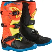 Alpinestars AlpinestarsTech3SYouthStiefelOrangeFluoEmailleBlauGelbFluo Größe US 5