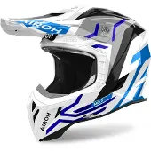 Airoh Aviator Ace 2 Ground Blau Gloss Motocross Helm Größe XS