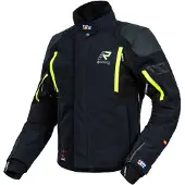 Rukka Shield-R Motorrad Textiljacke, schwarz/gelb, 66