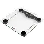 Korona Olivia 74540 Elektronische Personenwaage, max. 180 kg Tragkraft, LCD-Infodisplay