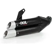 Ixil Hyperlow black XL Komplettanlage für YAMAHA MT-07, XSR 700, (Euro3+4)