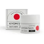 Kiyomi Skin Nachtcreme: Feuchtigkeit & Regeneration mit 5-Ala Hyaluron für straffe Haut am Morgen 50 ml Nachtcreme