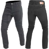 Trilobite 2461 Parado Monolayer Slim Fit Herrenjeans Kurz Schwarz Größe 46