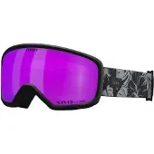 Giro - Skibrille - Millie Women's - Black/Grey Botanical LX Strap with Vivid Pink Lens - Grau