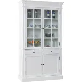 Hioshop Vitrinenschrank Amaretta