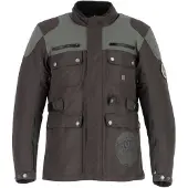 Helstons Desert wasserdichte Motorrad Textiljacke, braun/beige, L