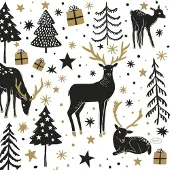 Duni Magic Winter 33 x 33 cm