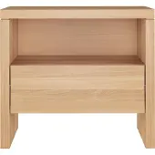 Erst-Holz Nachttisch Buche Nachtkästchen Bettkommode mit Schublade 90.20-K42