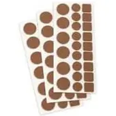 Inofix Pack 3 66728 Klebefilz Multifigur Braun Braun One Size