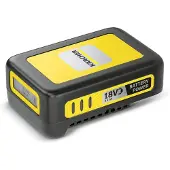 Kärcher 2.445-034.0, Akku, Lithium-Ion (Li-Ion), 2,4 Ah, 18 V, , Schwarz, Gelb