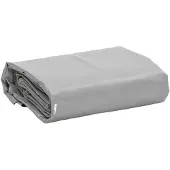 DKD Home Decor Abdeckplane Grau 5x5 m 650 g/m²