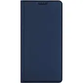 DUX Xiaomi Redmi 13 4G Hülle - Kunstleder - - Klapphülle - Dunkelblau