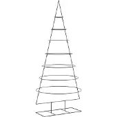 vidaXL | Metall Weihnachtsbaum | 210 cm Pulverbeschichteter Stahl