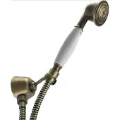 Pb klassieke handdoucheset met ophanghaak brons 1208899042