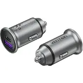 Vention FFFH0, Auto, Zigarettenanzünder, Grau
