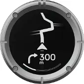 Beeline Moto II Silber – Metall-Navigationssystem
