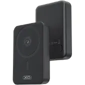 XO Tragbare Powerbank PR231, 10000 mAh, Wireless, PD/20W, MagSafe, mit Kabel im Lieferumfang, Weiß