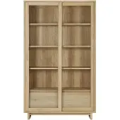 Ethnicraft Wave Indoor Schrank Eichenholz Geölt 110x46x183 cm