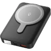 Vention FHTB0, 10000 mAh, Power Delivery, Kabelloses Aufladen, 3,85 V, 22,5 W, Schwarz