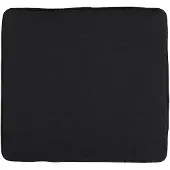 Brafab Sitzkissen Frisk von aus Acryl-Stoff, rutschfest, modern, in Schwarz Dunkelgrau, 43x41 cm