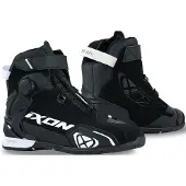 Ixon Bull 2 WP Lady Schwarz Weiß Motorrad Schuhe Größe 36
