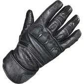 Büse Flash Schwarz Weiß Perforierte Handschuhe Größe 9