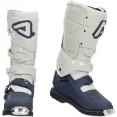 Acerbis X-Rock MM2 Grau Dunkelblau Motocross Stiefel Größe 40