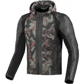 Bogotto Radic Motorrad Leder-/Textiljacke Grün Größe 3XL
