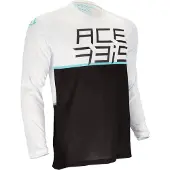 Acerbis Razorcrest Fahrrad Jersey Farbe: Schwarz/Weiß, Grösse: XL