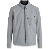 Belstaff Sirocco Graue Textiljacke Größe 2XL