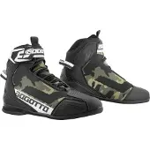 Bogotto Tokyo Camo Perforierte Motorrad Schuhe Größe 37