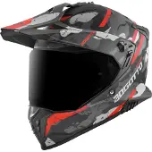 Bogotto FG-601 Sniper Fiberglas Enduro Helm