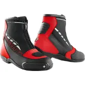 Bogotto Lap Schwarz Rot Motorrad Schuhe Größe 47